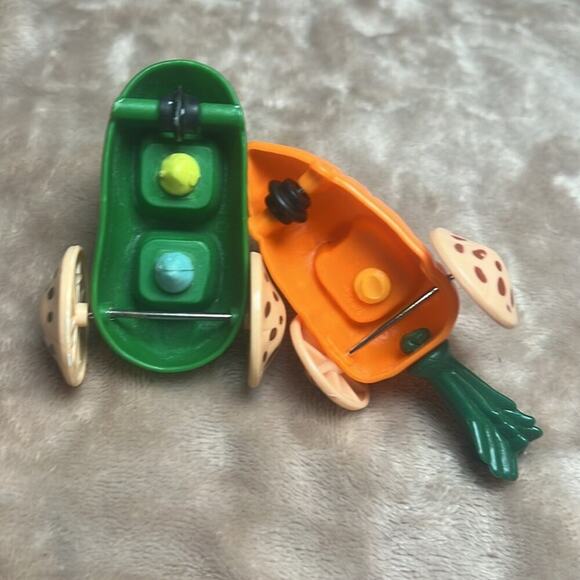 Vintage McDonald's Happy Meal Veggie Car Toys Fraggle Rock Boober Wembley Gobo - Picture 6 of 6